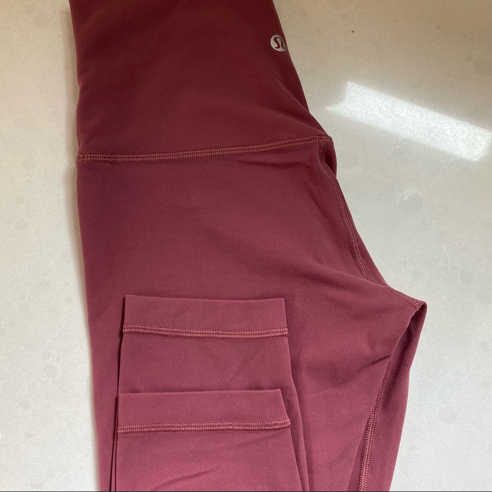 Align Pant, So Merlot 25” - Picture 6 of 8